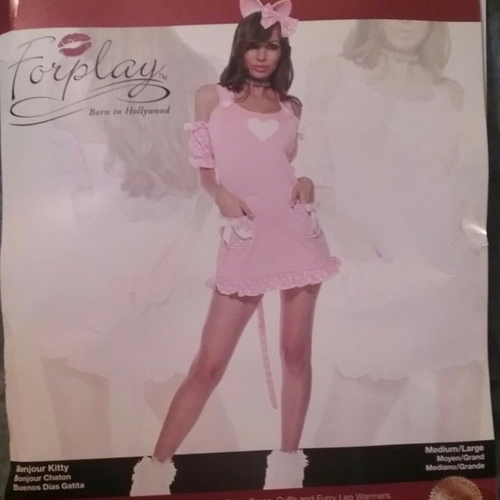 Bonjour Kitty Cat Halloween Costume - S/M